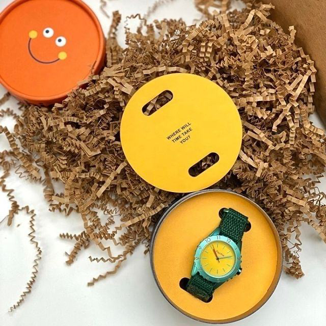 Hot Selling Electronic Watch Gift Round Box