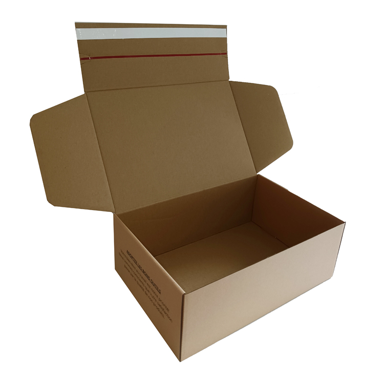 Shipping Mailer Gift Packaging Self Zipper Corrugated Box - Image 5