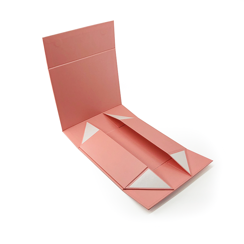 Solid Folding Cardboard Gift Paper Box with Magnetic Closure - Image 5
