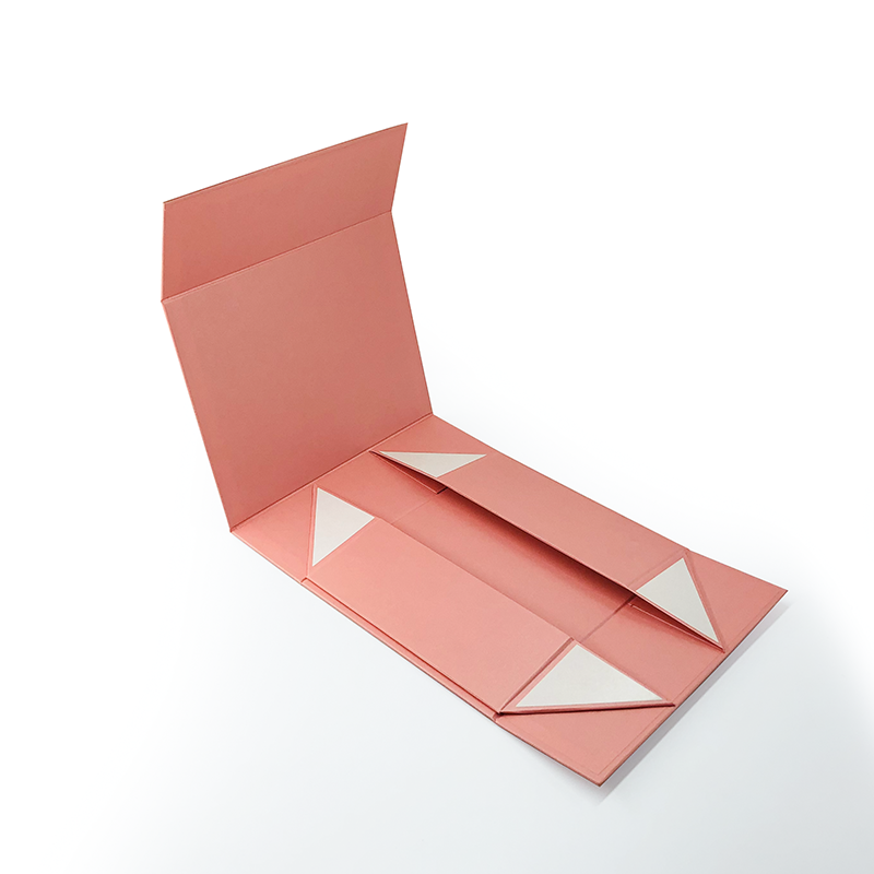 Solid Folding Cardboard Gift Paper Box with Magnetic Closure - Image 4