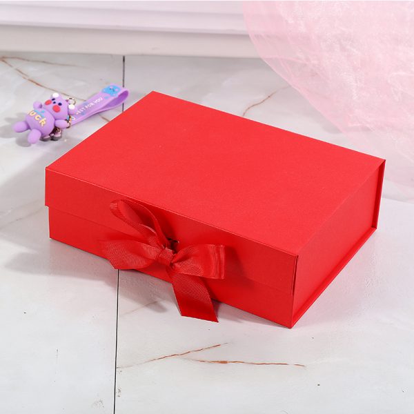 Foldable Cardboard Rigid Magnetic Lid Handmade Luxury Folding Gift Boxes - Image 3