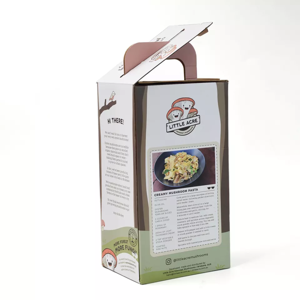Wholesales customize organic mushroom DIY mini farm corrugated box - Image 3