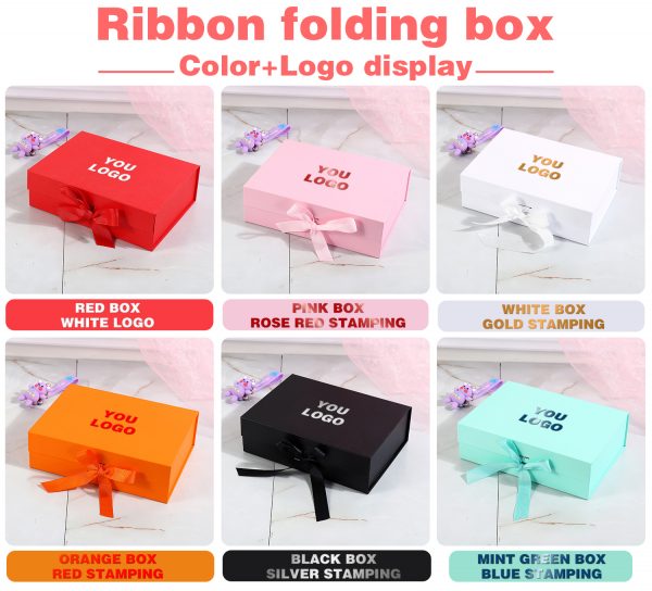 Foldable Cardboard Rigid Magnetic Lid Handmade Luxury Folding Gift Boxes - Image 7