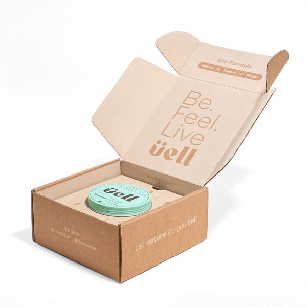 Custom logo gummy health natural protein bar vitamin pill supplement bottle jar shipping mailer box - Image 4