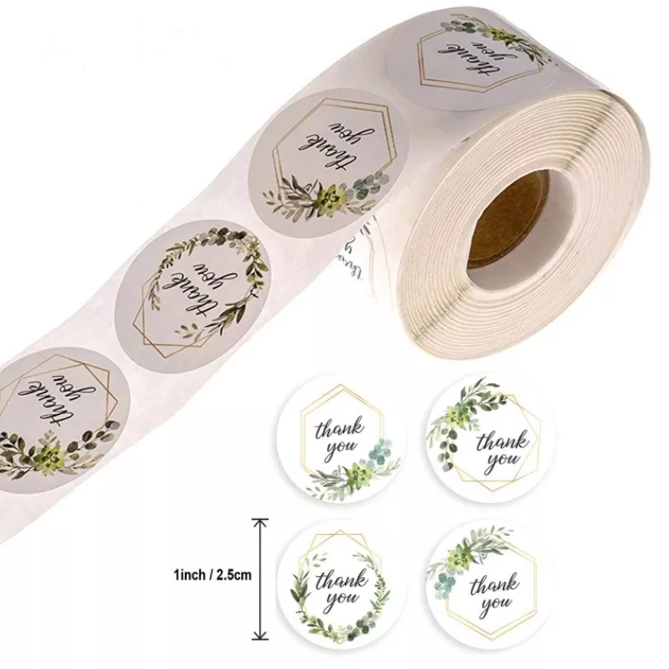 custom printed logo label stickers - Image 3