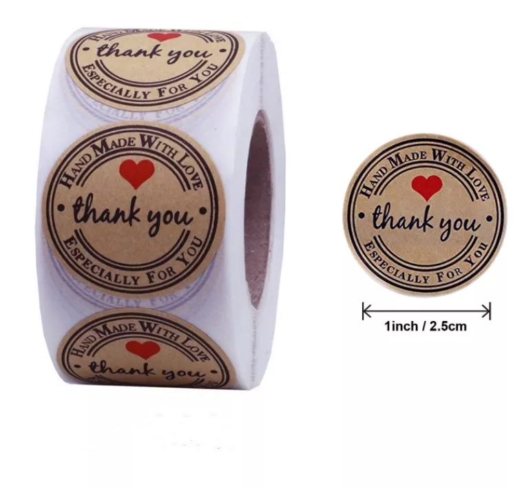 custom printed logo label stickers - Image 2