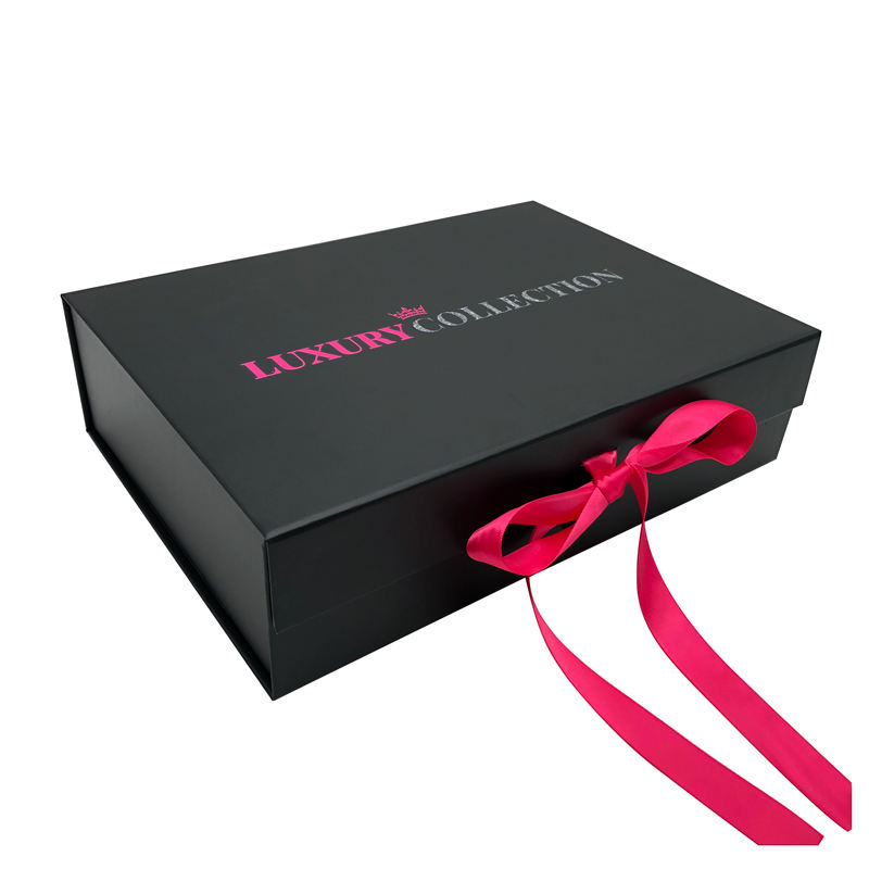 Custom luxury cardboard gift box with satin lining for human hair wig - Image 6